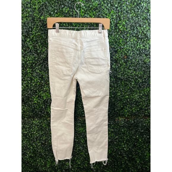 Free People White Jeans Women’s Size 26 - Picture 6 of 7